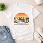 VINTAGE RETRO ELDEST DAUGHTER ~ T-SHIRT