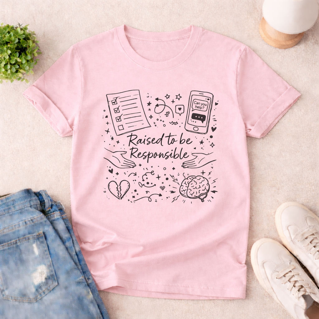 RAISED TO BE RESPONSIBLE ~ T-SHIRT