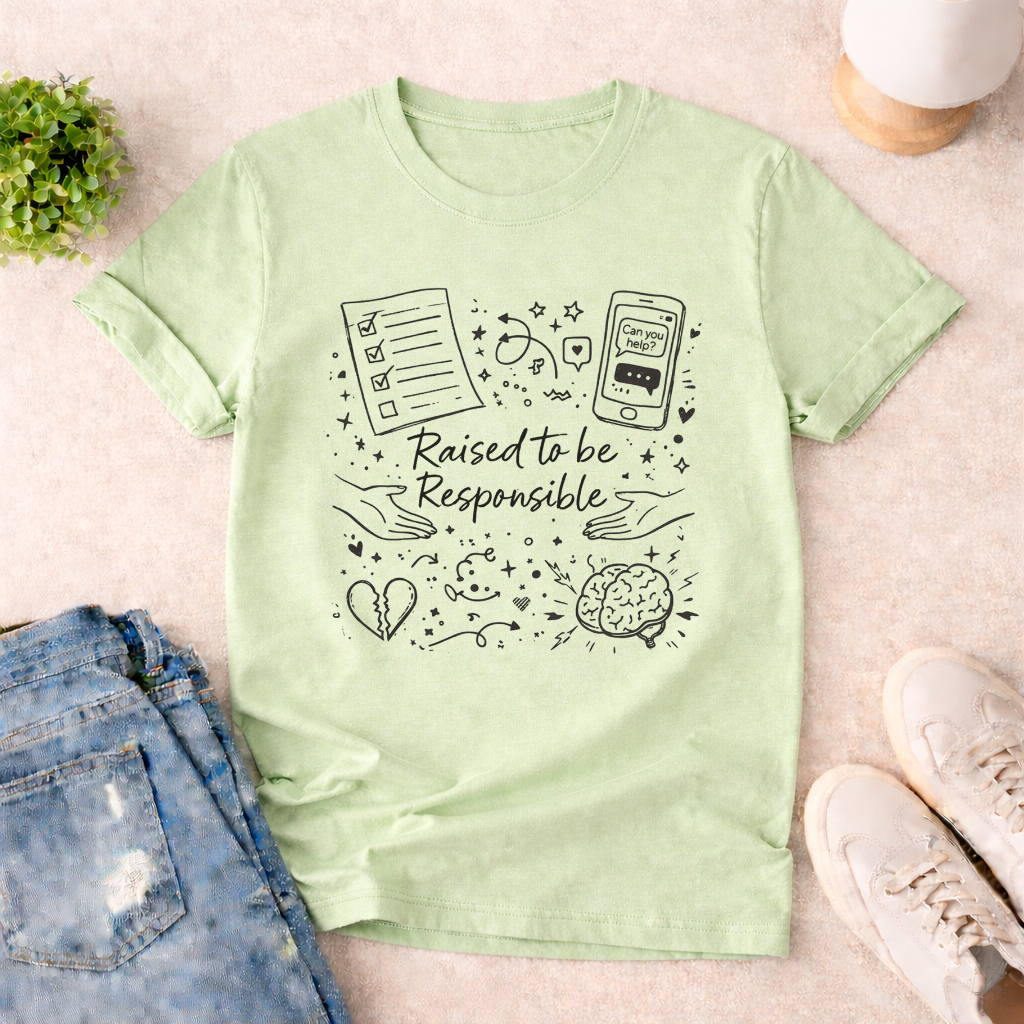 RAISED TO BE RESPONSIBLE ~ T-SHIRT