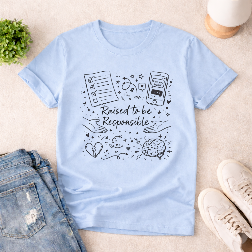 RAISED TO BE RESPONSIBLE ~ T-SHIRT